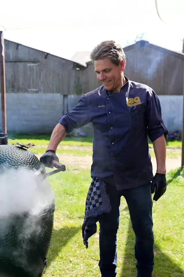 Lindenhoff barbecue meester Gert Jan van Dijk