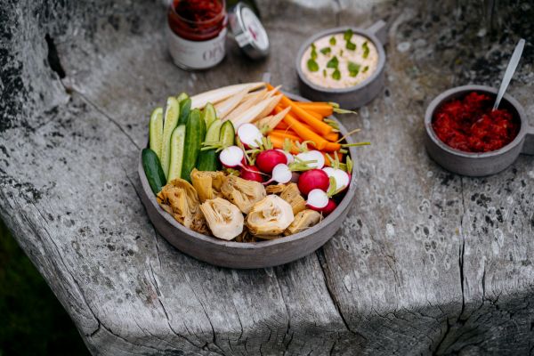 Chef Syrco Bakker | Crudité met sambalcrème crue en limoen