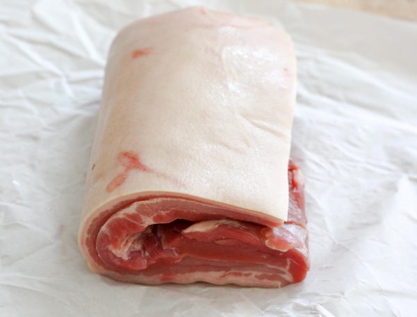 Gasconne varkensbuik met zwoerd 2 Gasconne varkensbuik met zwoerd